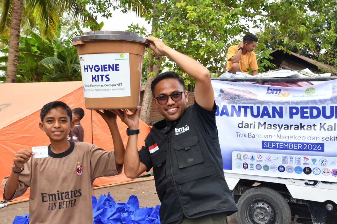 Tanggap Bencana NTT: LAZ BMBU Terjunkan Tim, Salurkan 150+ Paket Logistik Tahap Pertama di Nagekeo